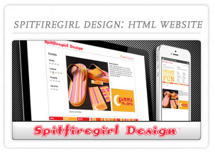 Spitfiregirl Design Website