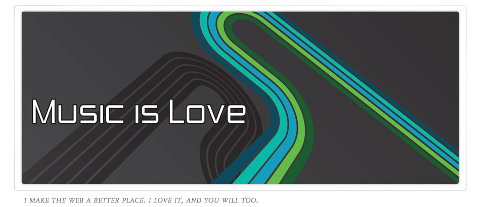 Music Is Love. Click Here to see the work.