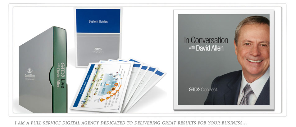 David Allen GTD. Click Here to see the work.