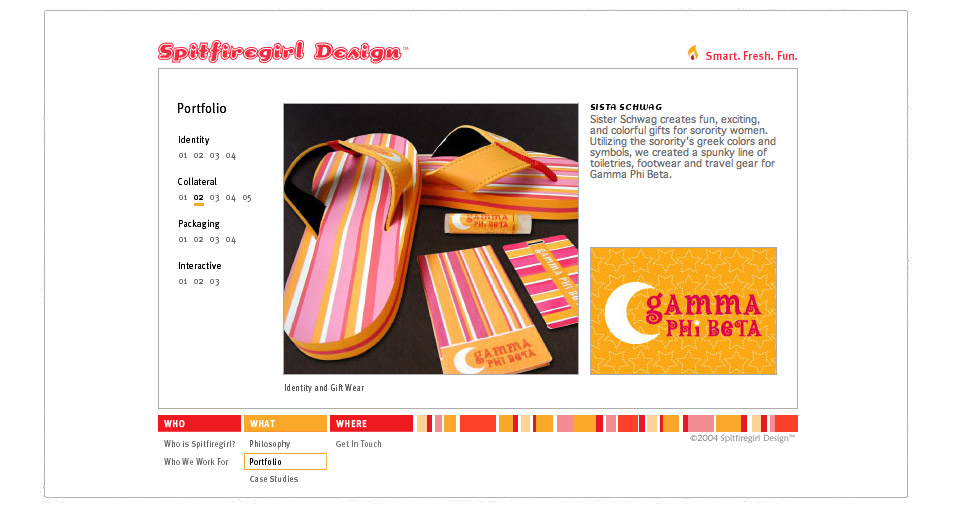 Spitfiregirl Design Website HTML build